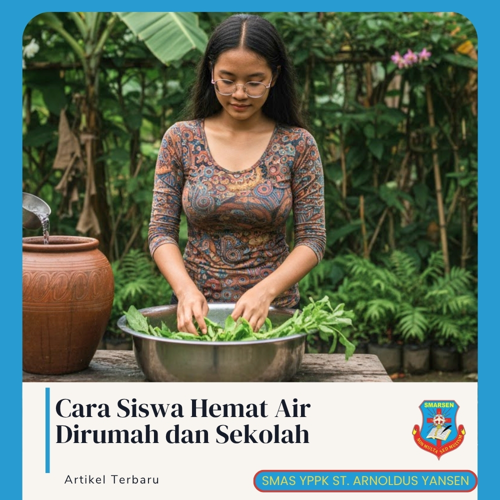 Cara Siswa Hemat Air Dirumah dan Sekolah
